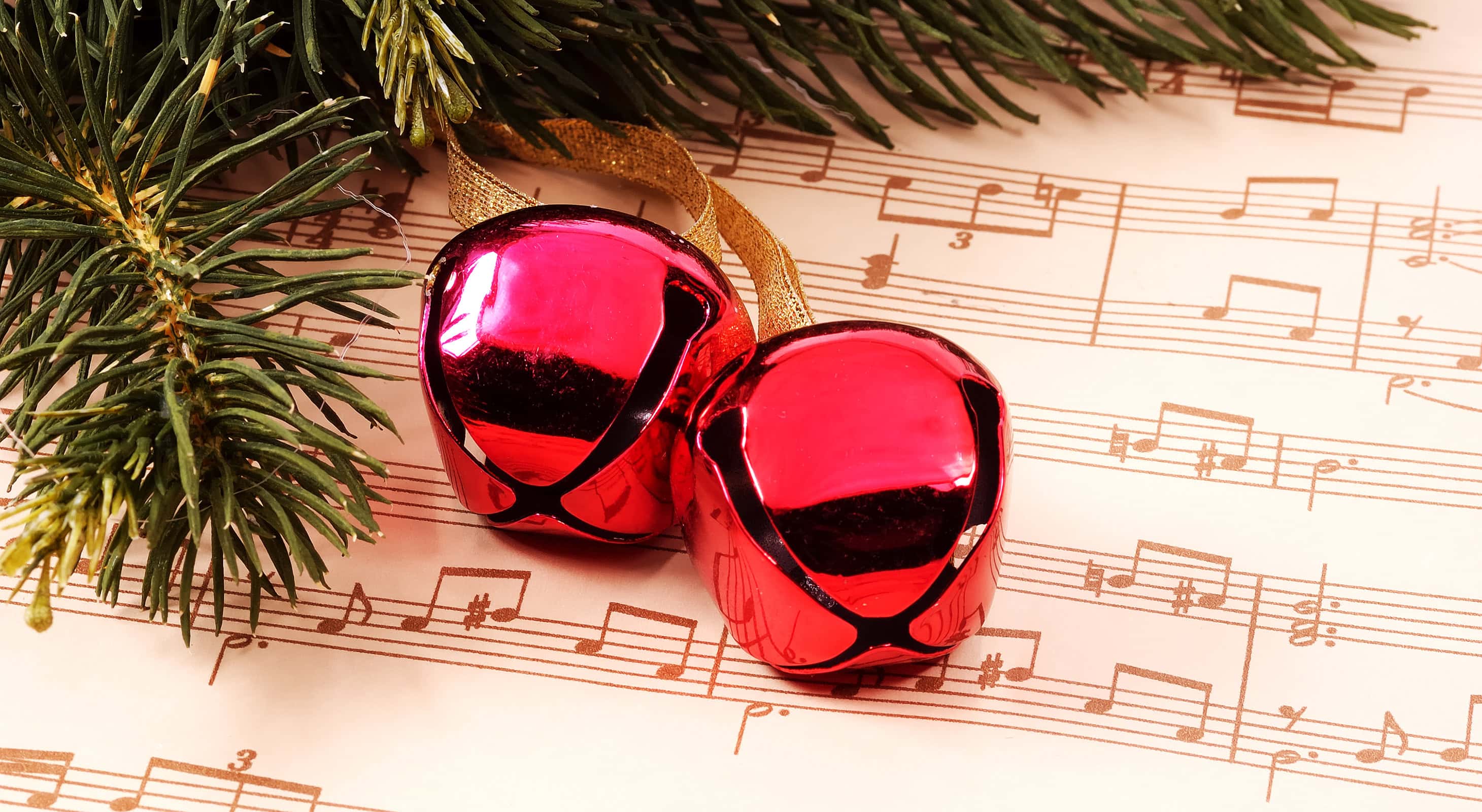 Christmas music and bells